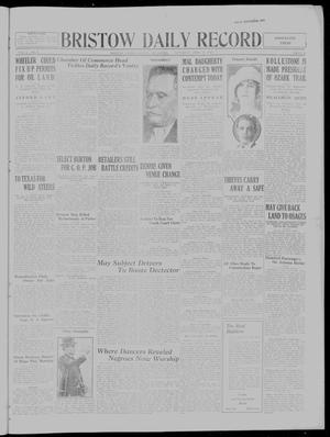 Bristow Daily Record (Bristow, Okla.), Vol. 3, No. 3, Ed. 1 Saturday, April 26, 1924