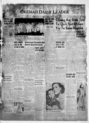 Okemah Daily Leader (Okemah, Okla.), Vol. 22, No. 14, Ed. 1 Wednesday, December 15, 1948
