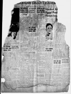 Okemah Daily Leader (Okemah, Okla.), Vol. 22, Ed. 1 Tuesday, December 28, 1948
