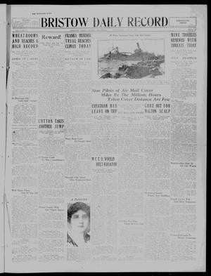 Bristow Daily Record (Bristow, Okla.), Vol. 3, No. 77, Ed. 1 Wednesday, July 23, 1924