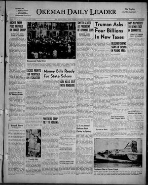 Okemah Daily Leader (Okemah, Okla.), Vol. 22, No. 28, Ed. 1 Wednesday, January 5, 1949