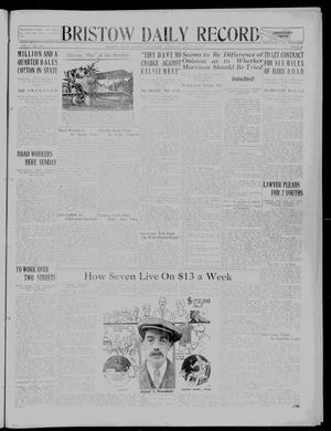 Bristow Daily Record (Bristow, Okla.), Vol. 3, No. 104, Ed. 1 Saturday, August 23, 1924