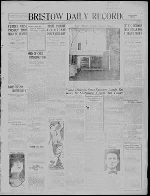 Bristow Daily Record (Bristow, Okla.), Vol. 3, No. 111, Ed. 1 Monday, September 1, 1924