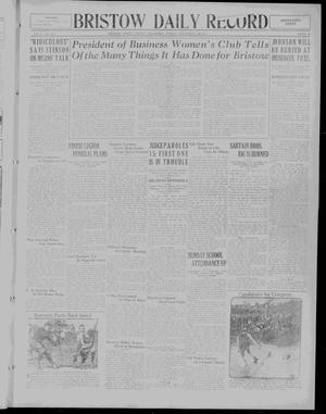 Bristow Daily Record (Bristow, Okla.), Vol. 3, No. 129, Ed. 1 Monday, September 22, 1924