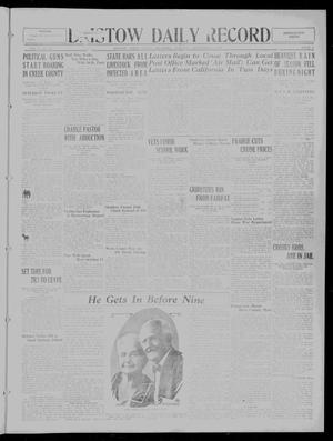 Bristow Daily Record (Bristow, Okla.), Vol. 2, No. 134, Ed. 1 Saturday, September 27, 1924