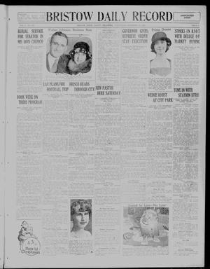 Bristow Daily Record (Bristow, Okla.), Vol. 3, No. 174, Ed. 1 Wednesday, November 12, 1924