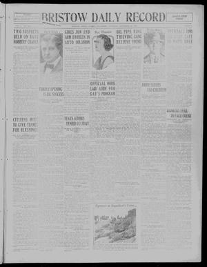 Bristow Daily Record (Bristow, Okla.), Vol. 3, No. 187, Ed. 1 Thursday, November 27, 1924