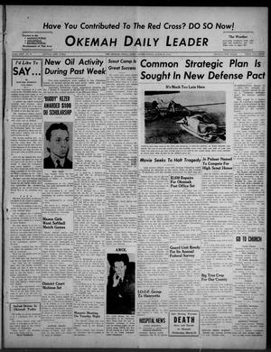 Okemah Daily Leader (Okemah, Okla.), Vol. 22, No. 81, Ed. 1 Sunday, March 20, 1949