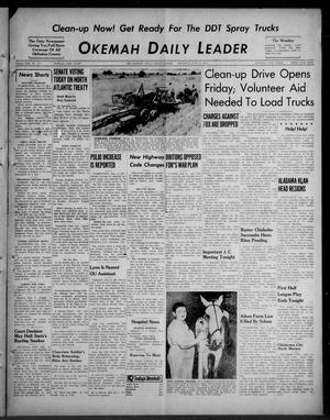 Okemah Daily Leader (Okemah, Okla.), Vol. 22, No. 171, Ed. 1 Thursday, July 21, 1949