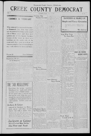Creek County Democrat (Shamrock, Okla.), Vol. 10, No. 39, Ed. 1 Friday, September 19, 1924