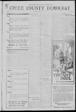 Creek County Democrat (Shamrock, Okla.), Vol. 10, No. 41, Ed. 1 Friday, October 3, 1924