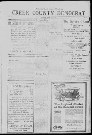 Creek County Democrat (Shamrock, Okla.), Vol. 10, No. 45, Ed. 1 Friday, October 31, 1924
