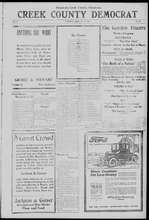 Creek County Democrat (Shamrock, Okla.), Vol. 10, No. 48, Ed. 1 Friday, November 21, 1924