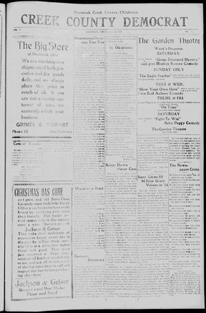 Creek County Democrat (Shamrock, Okla.), Vol. 11, No. 1, Ed. 1 Friday, December 26, 1924