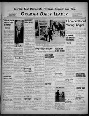 Okemah Daily Leader (Okemah, Okla.), Vol. 22, No. 211, Ed. 1 Thursday, September 15, 1949