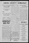 Newspaper: Creek County Democrat (Shamrock, Okla.), Vol. 11, No. 17, Ed. 1 Frida…