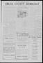 Newspaper: Creek County Democrat (Shamrock, Okla.), Vol. 11, No. 32, Ed. 1 Frida…