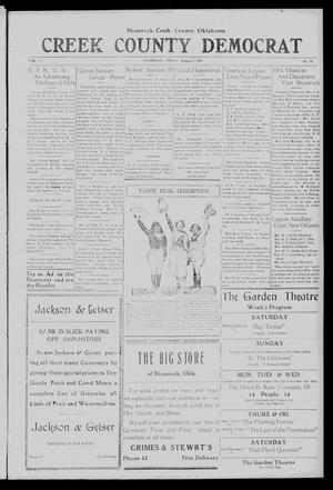 Creek County Democrat (Shamrock, Okla.), Vol. 11, No. 34, Ed. 1 Friday, August 7, 1925