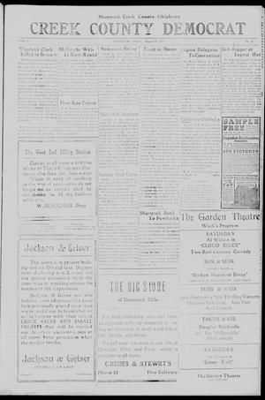 Creek County Democrat (Shamrock, Okla.), Vol. 11, No. 37, Ed. 1 Friday, August 28, 1925