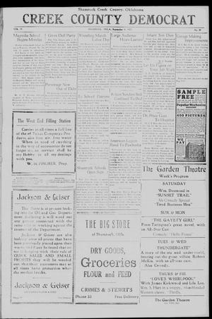 Creek County Democrat (Shamrock, Okla.), Vol. 11, No. 38, Ed. 1 Friday, September 4, 1925