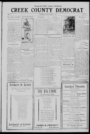 Creek County Democrat (Shamrock, Okla.), Vol. 11, No. 48, Ed. 1 Friday, November 6, 1925