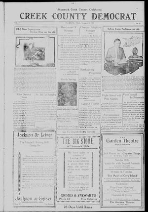Creek County Democrat (Shamrock, Okla.), Vol. 11, No. 51, Ed. 1 Friday, November 27, 1925
