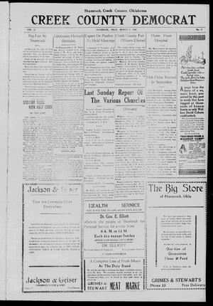 Creek County Democrat (Shamrock, Okla.), Vol. 12, No. 13, Ed. 1 Friday, March 5, 1926