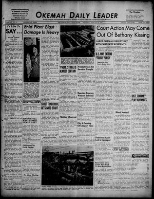 Okemah Daily Leader (Okemah, Okla.), Vol. 25, No. 64, Ed. 1 Wednesday, February 22, 1950