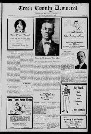 Creek County Democrat (Shamrock, Okla.), Vol. 12, No. 45, Ed. 1 Friday, October 15, 1926
