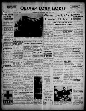 Okemah Daily Leader (Okemah, Okla.), Vol. 25, No. 81, Ed. 1 Friday, March 17, 1950