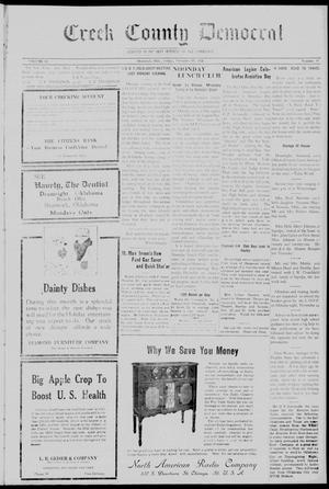 Creek County Democrat (Shamrock, Okla.), Vol. 12, No. 50, Ed. 1 Friday, November 19, 1926