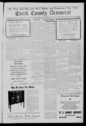 Creek County Democrat (Shamrock, Okla.), Vol. 13, No. 4, Ed. 1 Friday, December 31, 1926