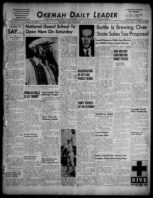 Okemah Daily Leader (Okemah, Okla.), Vol. 25, No. 86, Ed. 1 Friday, March 24, 1950