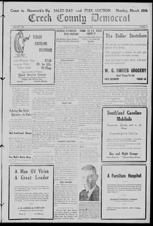 Creek County Democrat (Shamrock, Okla.), Vol. 13, No. 14, Ed. 1 Friday, March 11, 1927