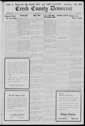 Creek County Democrat (Shamrock, Okla.), Vol. 13, No. 32, Ed. 1 Friday, July 15, 1927