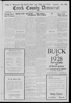 Creek County Democrat (Shamrock, Okla.), Vol. 13, No. 33, Ed. 1 Friday, July 22, 1927