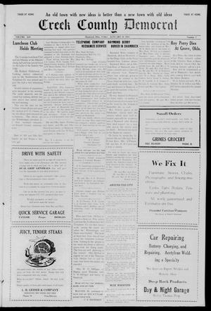 Creek County Democrat (Shamrock, Okla.), Vol. 14, No. 7, Ed. 1 Friday, January 20, 1928