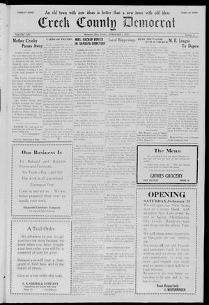 Creek County Democrat (Shamrock, Okla.), Vol. 14, No. 9, Ed. 1 Friday, February 3, 1928