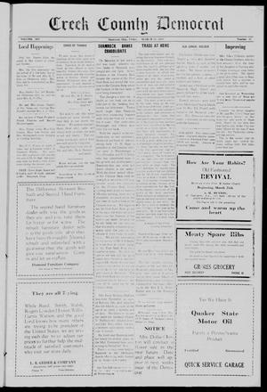 Creek County Democrat (Shamrock, Okla.), Vol. 14, No. 16, Ed. 1 Friday, March 23, 1928