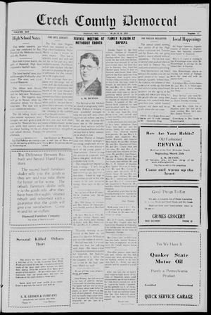 Creek County Democrat (Shamrock, Okla.), Vol. 14, No. 17, Ed. 1 Friday, March 30, 1928