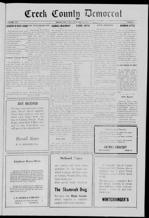 Creek County Democrat (Shamrock, Okla.), Vol. 14, No. 41, Ed. 1 Friday, September 14, 1928