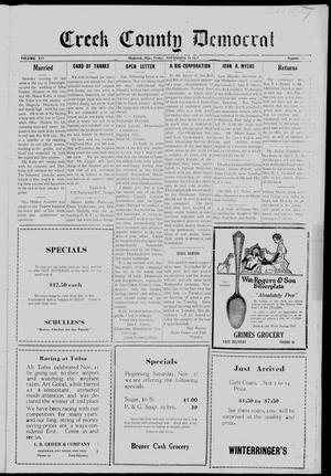 Creek County Democrat (Shamrock, Okla.), Vol. 14, No. 50, Ed. 1 Friday, November 16, 1928
