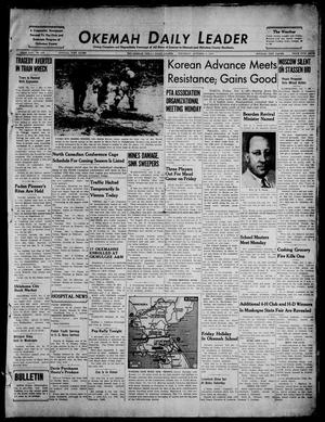 Okemah Daily Leader (Okemah, Okla.), Vol. 25, No. 224, Ed. 1 Thursday, October 5, 1950