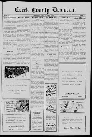 Creek County Democrat (Shamrock, Okla.), Vol. 15, No. 3, Ed. 1 Friday, December 21, 1928