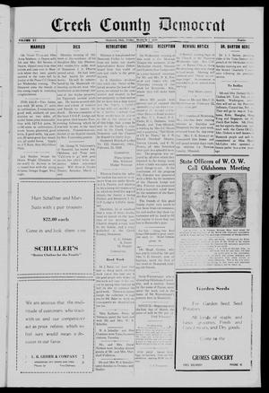 Creek County Democrat (Shamrock, Okla.), Vol. 15, Ed. 1 Friday, March 1, 1929