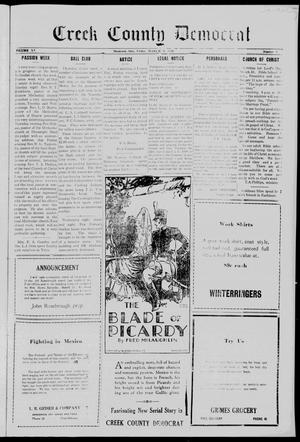 Creek County Democrat (Shamrock, Okla.), Vol. 15, No. 7, Ed. 1 Friday, March 29, 1929