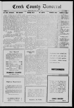 Creek County Democrat (Shamrock, Okla.), Vol. 15, No. 1, Ed. 1 Friday, April 26, 1929