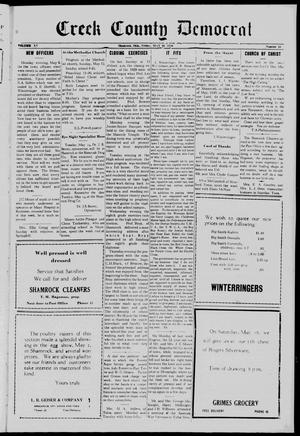 Creek County Democrat (Shamrock, Okla.), Vol. 15, No. 13, Ed. 1 Friday, May 10, 1929