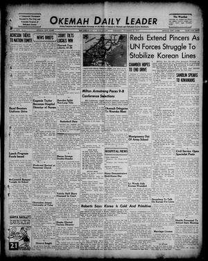 Okemah Daily Leader (Okemah, Okla.), Vol. 26, No. 3, Ed. 1 Wednesday, November 29, 1950
