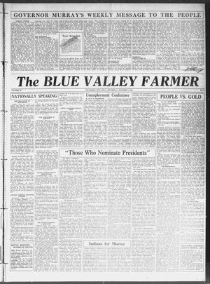 The Blue Valley Farmer (Oklahoma City, Okla.), Vol. 32, No. 2, Ed. 1 Thursday, October 1, 1931